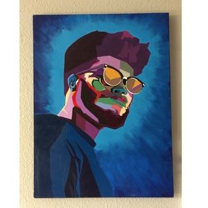 18 x 24 Handpainted Khalid Painting